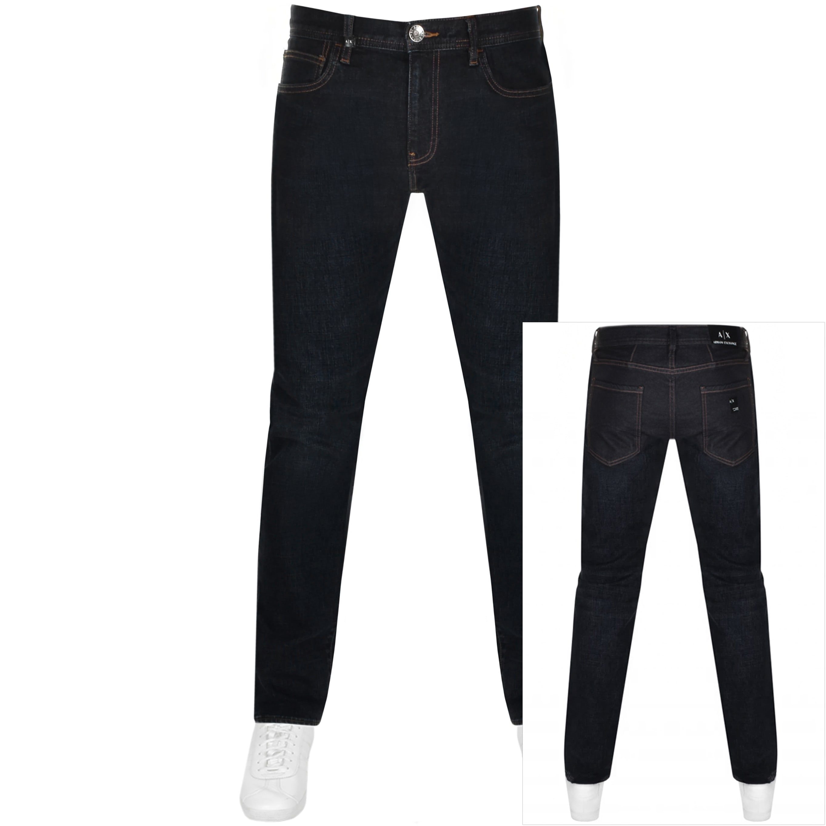 Alternative Image for ProductArmani Exchange J13 Slim Fit Jeans Black1